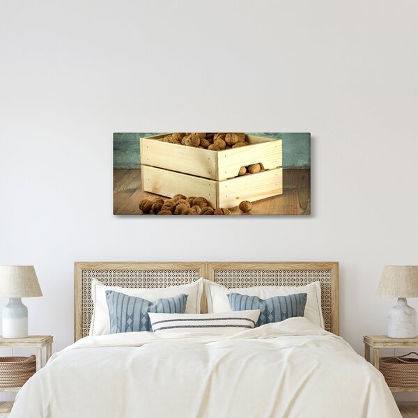 Slika - Jesenska mrtva priroda s orasima (120x50 cm)