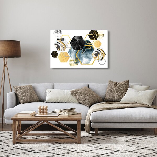 Slika Poligoni (90x60 cm)