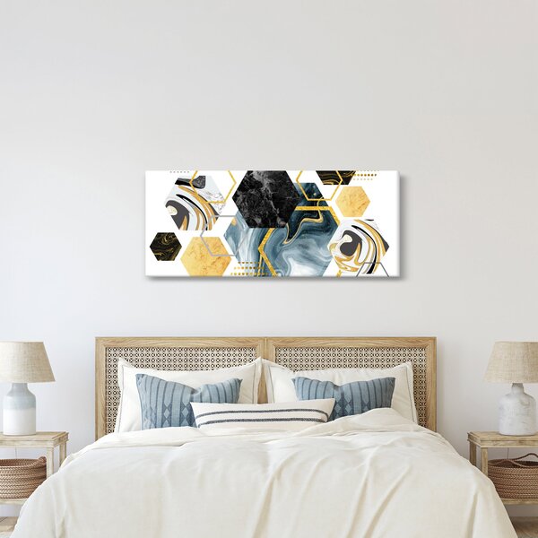 Slika Poligoni (120x50 cm)