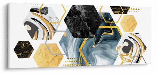 Slika Poligoni (120x50 cm)