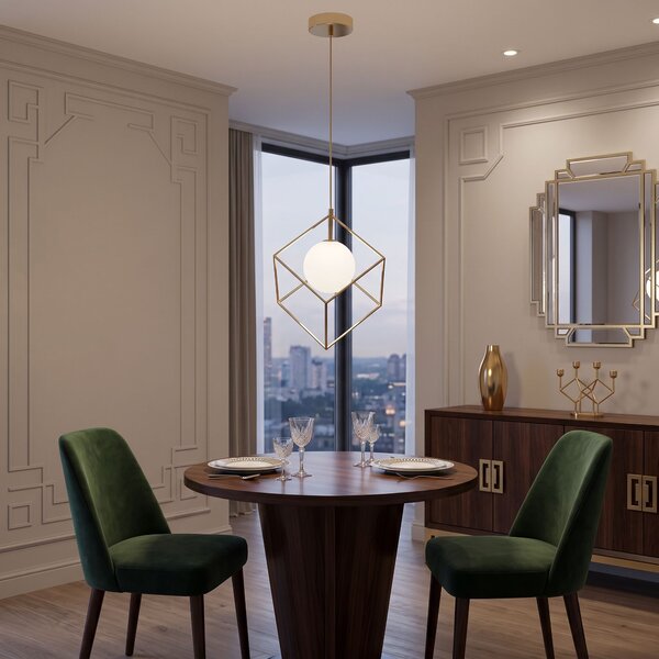Lampa Viseća APP1210-1CP Gold