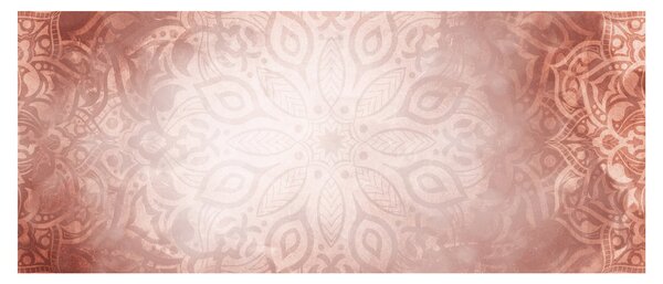 Slika - Ružičasta mandala (120x50 cm)