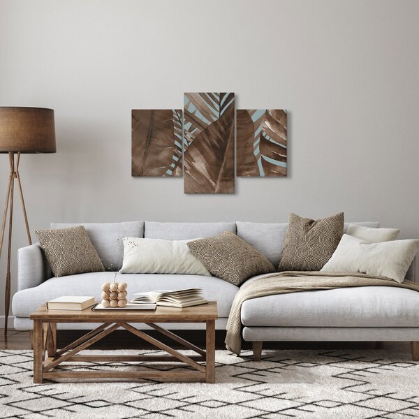 Slika - Palmino lišće, akvarel (90x60 cm)