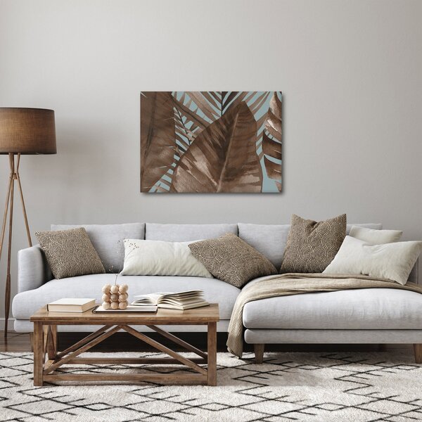 Slika - Palmino lišće, akvarel (70x50 cm)