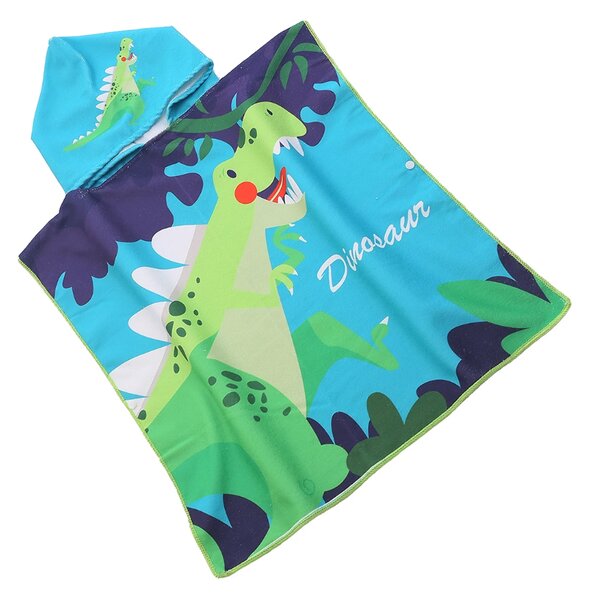 Dječje pončo DINOSAUR šareno Dimenzije: 60 x 120 cm