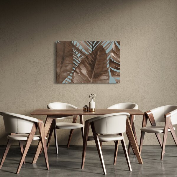 Slika - Palmino lišće, akvarel (90x60 cm)