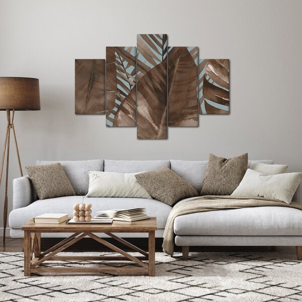 Slika - Palmino lišće, akvarel (150x105 cm)