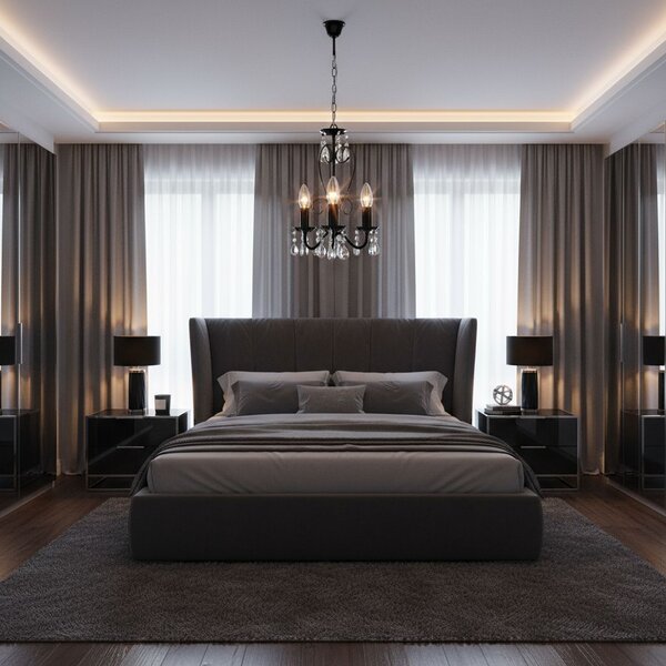 Luster EBT013-3CP BLACK