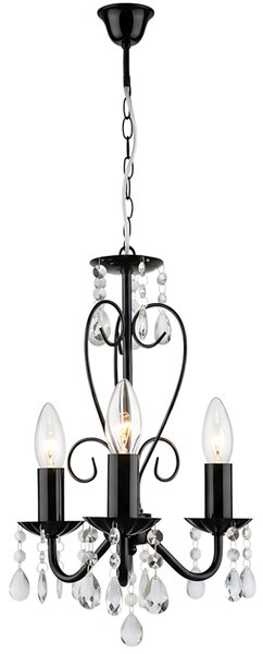 Luster EBT013-3CP BLACK