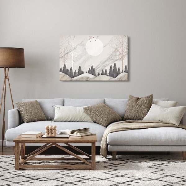 Slika - Zimski pejzaž (90x60 cm)