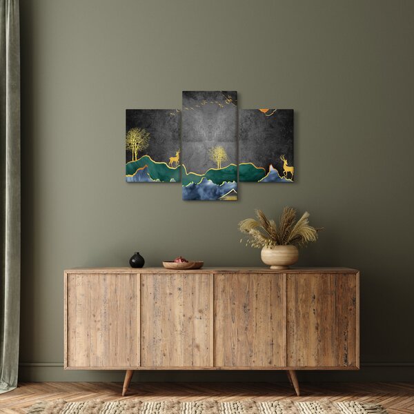 Slika - Planinski krajolik (90x60 cm)