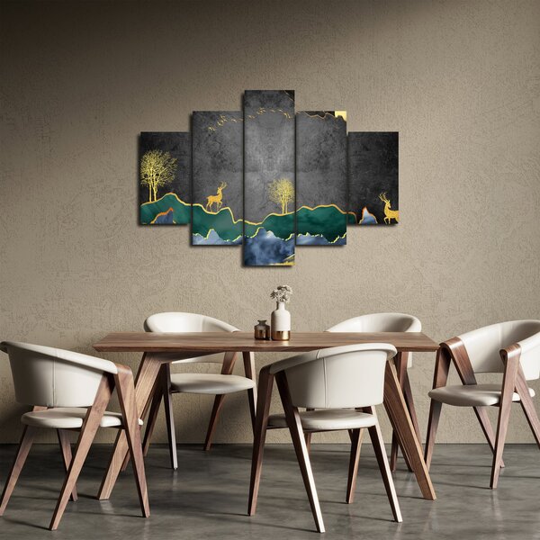 Slika - Planinski krajolik (150x105 cm)