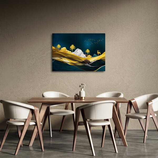 Slika - Jelen u prirodi (70x50 cm)