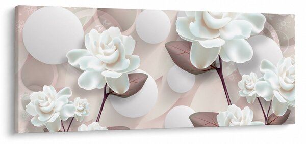 Slika - Cvjetovi ruža (120x50 cm)