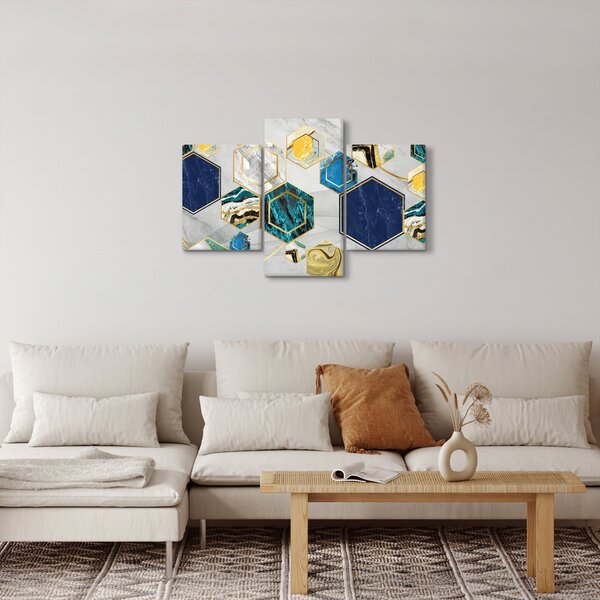 Slika - Mramorna kompozicija (90x60 cm)