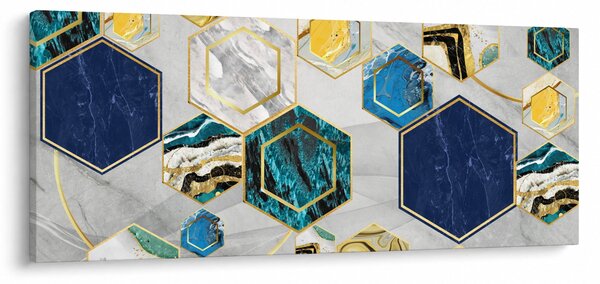Slika - Mramorna kompozicija (120x50 cm)