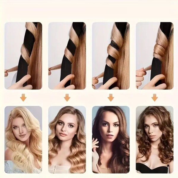 Satenska spužva za kovrčanje kose - Heatless Curls