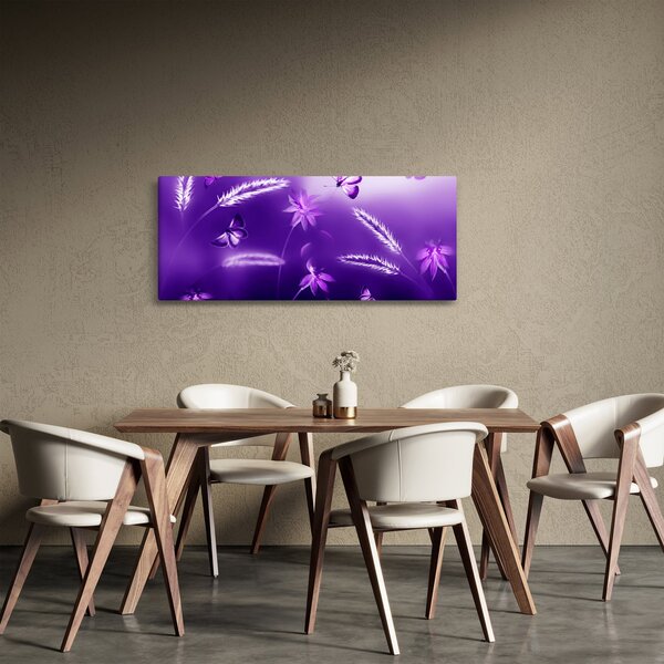 Slika - Leptiri na livadi (120x50 cm)