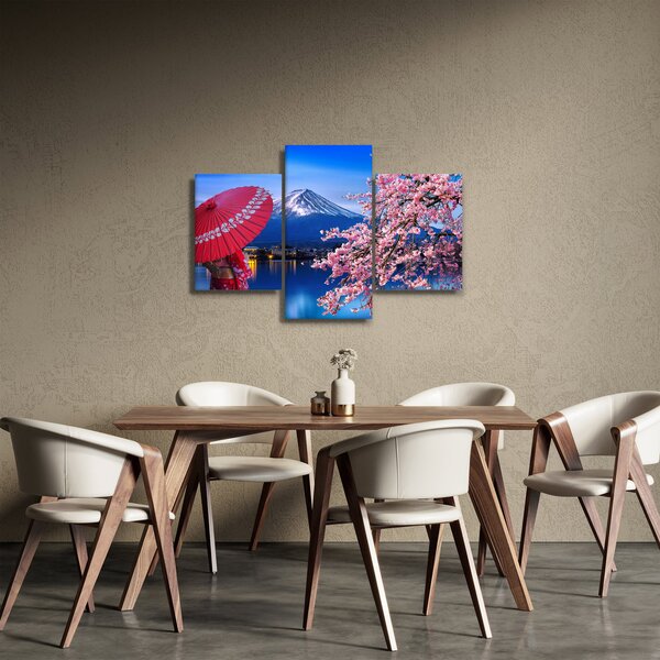 Slika - Pogled na vrh, Japan (90x60 cm)