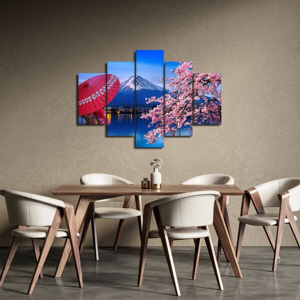 Slika - Pogled na vrh, Japan (150x105 cm)