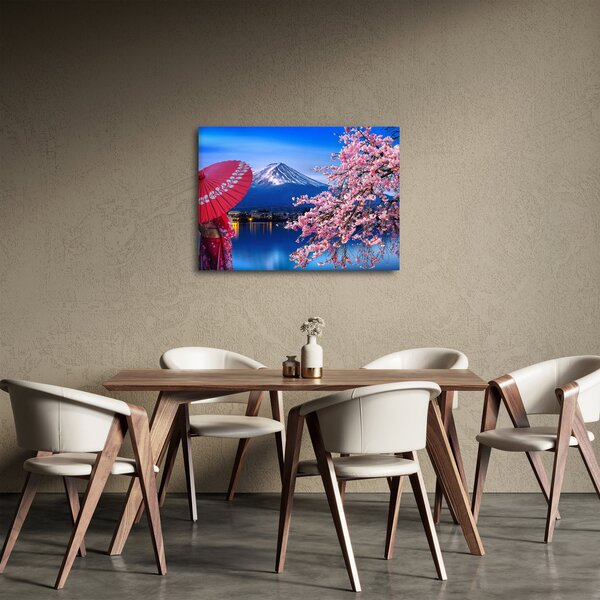 Slika - Pogled na vrh, Japan (70x50 cm)