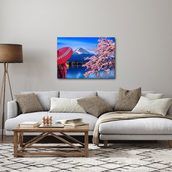 Slika - Pogled na vrh, Japan (70x50 cm)