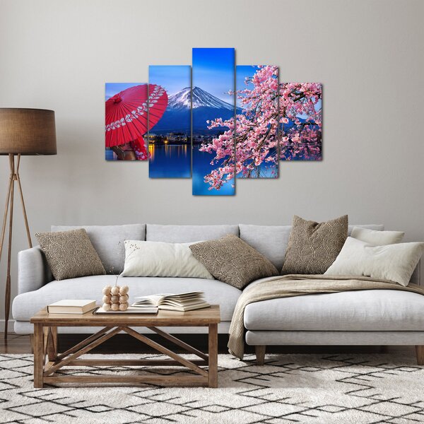Slika - Pogled na vrh, Japan (150x105 cm)