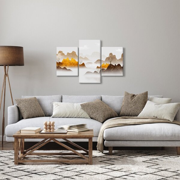 Slika - Planine u magli (90x60 cm)