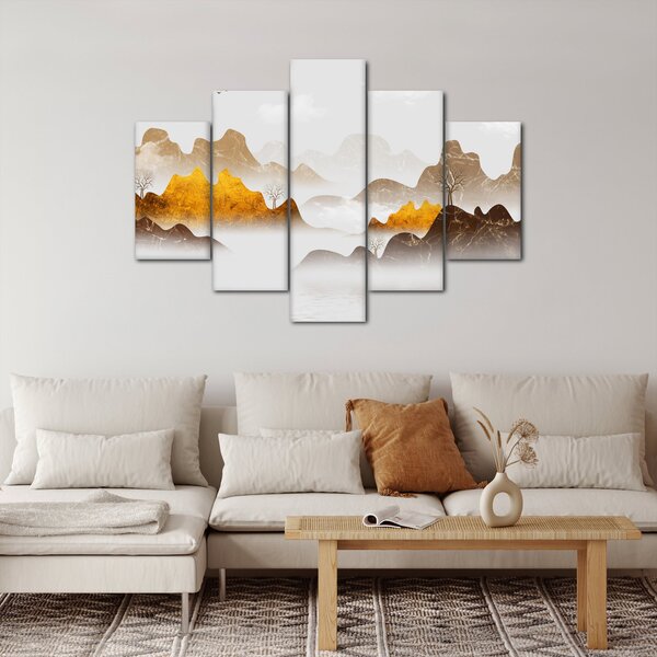 Slika - Planine u magli (150x105 cm)