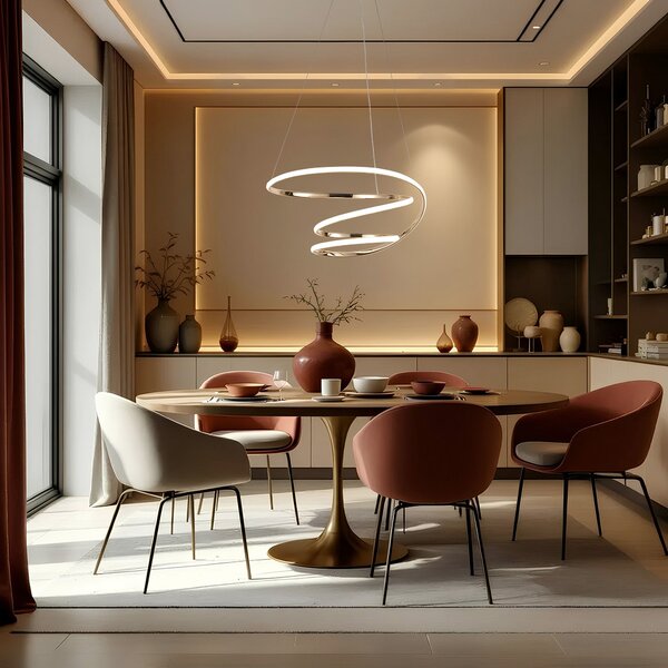 Moderna LED stropna svjetiljka G080-1CP Gold