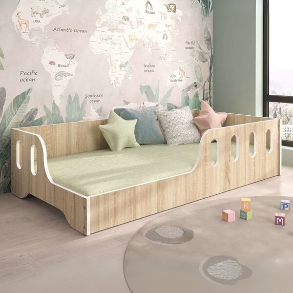 Dječji krevet Montessori 140 x 70 cm u dekoru hrast sonoma
