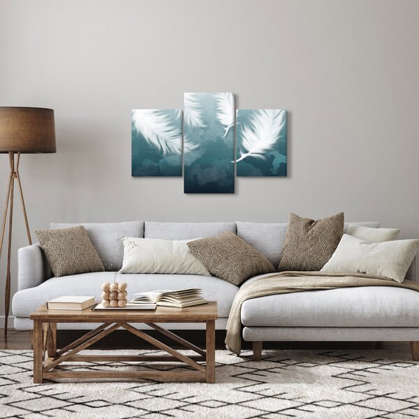 Slika - Bijelo perje (90x60 cm)