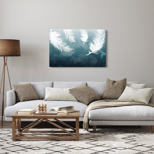 Slika - Bijelo perje (90x60 cm)