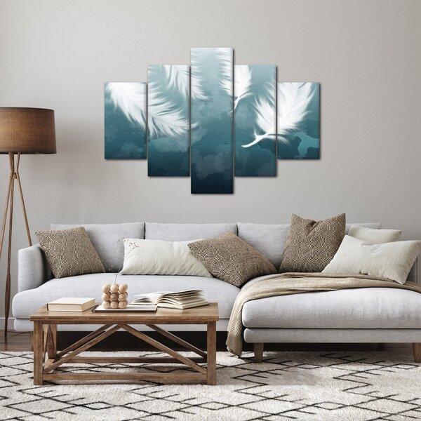 Slika - Bijelo perje (150x105 cm)