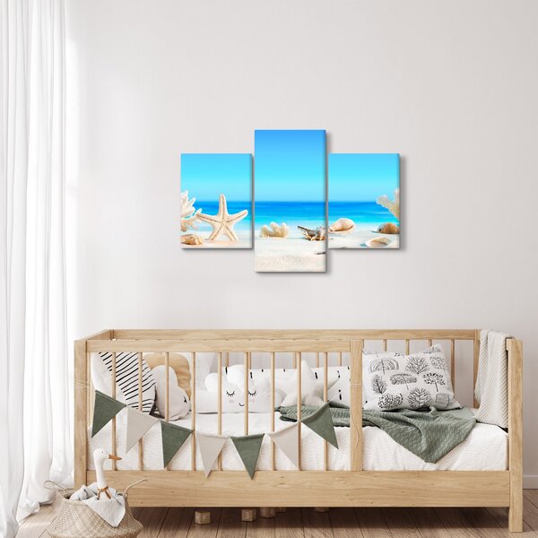 Slika - Mrtva priroda s školjkama (90x60 cm)