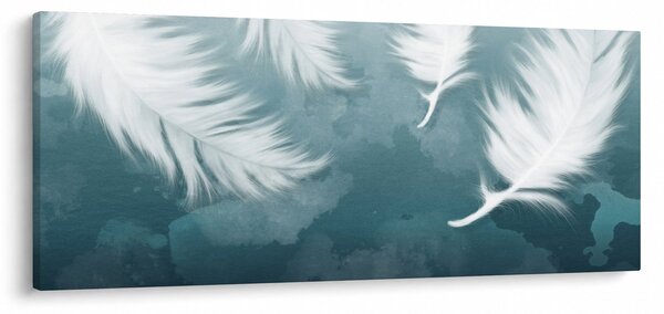 Slika - Bijelo perje (120x50 cm)