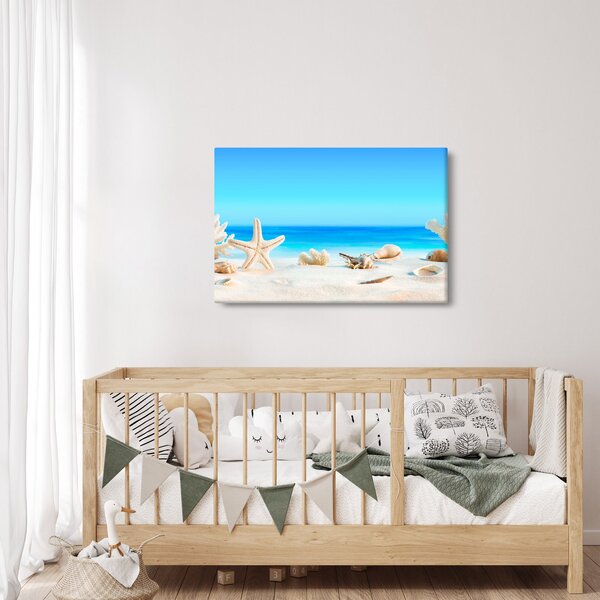 Slika - Mrtva priroda s školjkama (90x60 cm)