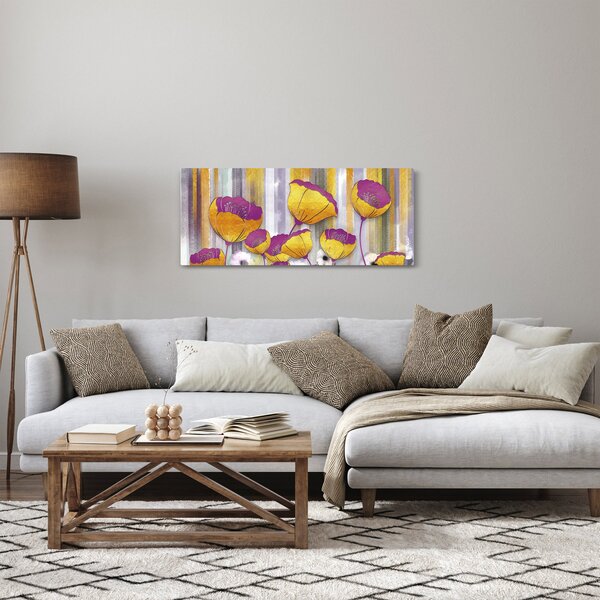 Slika - Ilustracija cvijeća (120x50 cm)