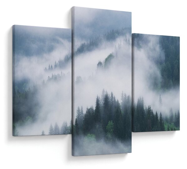 Slika - Drveće u magli (90x60 cm)