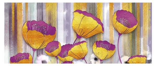 Slika - Ilustracija cvijeća (120x50 cm)