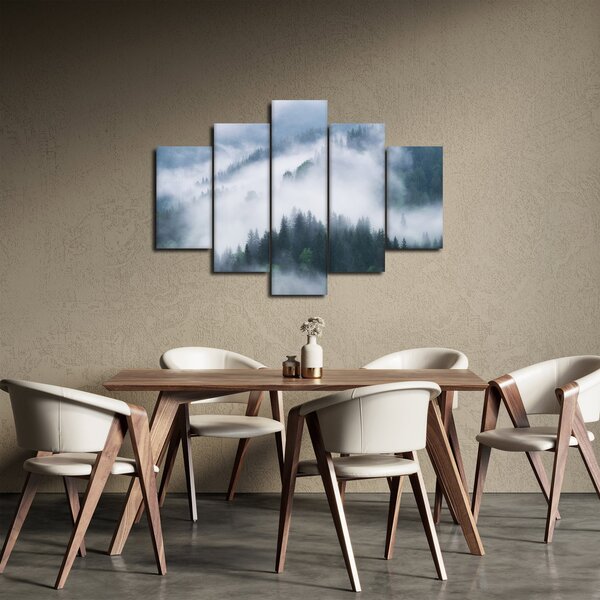 Slika - Drveće u magli (150x105 cm)