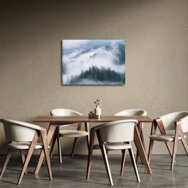 Slika - Drveće u magli (70x50 cm)