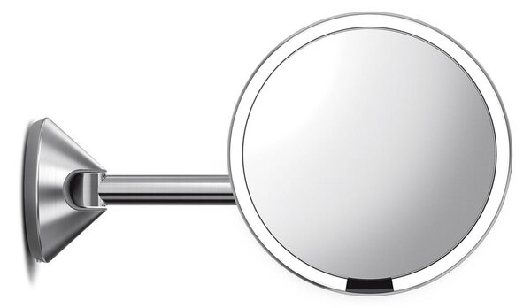 Zidno/kozmetičko ogledalo s osvjetljenjem/povećavajuće (5x) ø 20 cm Sensor – simplehuman