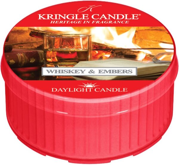 Kringle Candle Whiskey & Embers čajna svijeća 42 g