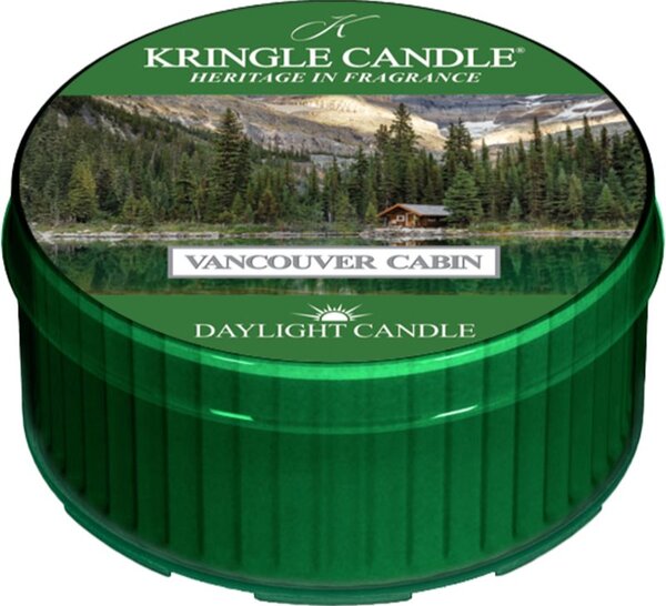Kringle Candle Vancouver Cabin Daylight mirisna svijeća 42 g