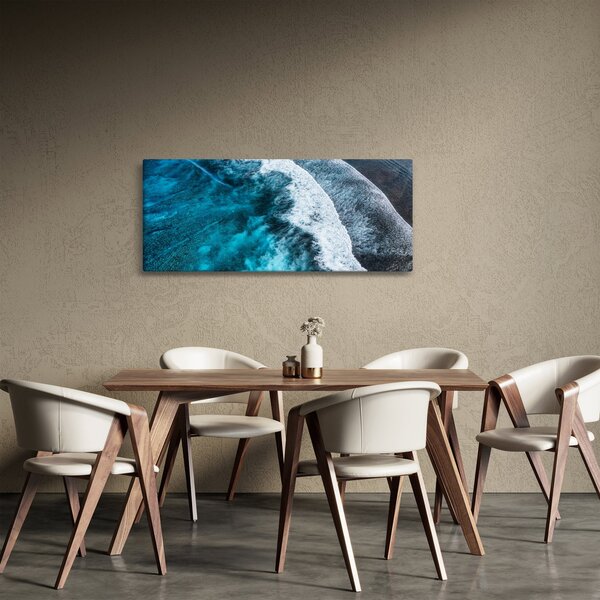 Slika - Valovi na moru (120x50 cm)