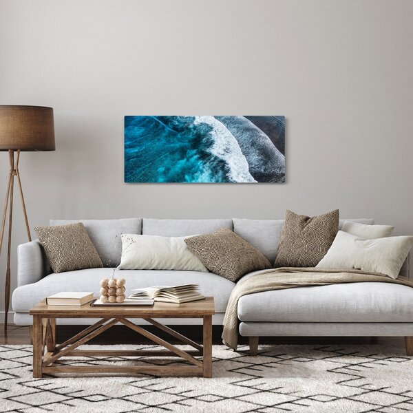 Slika - Valovi na moru (120x50 cm)