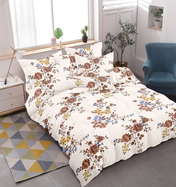 Posteljina od mikrovlakana LISORIA krem Dimenzije posteljine: 70 x 80 cm | 140 x 200 cm