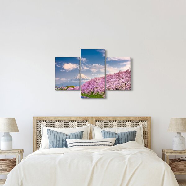 Slika - Japanski proljetni krajolik (90x60 cm)