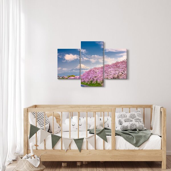 Slika - Japanski proljetni krajolik (90x60 cm)